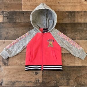 Real Love Baby Girl “Amazing” Sparkles Hoodie Top Size 12 months